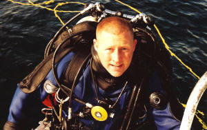 Narragansett Pier Dive scuba instructor Matt Robinson