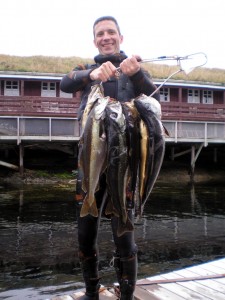 Narragansett Pier Dive Shop instructor Joe Klinger